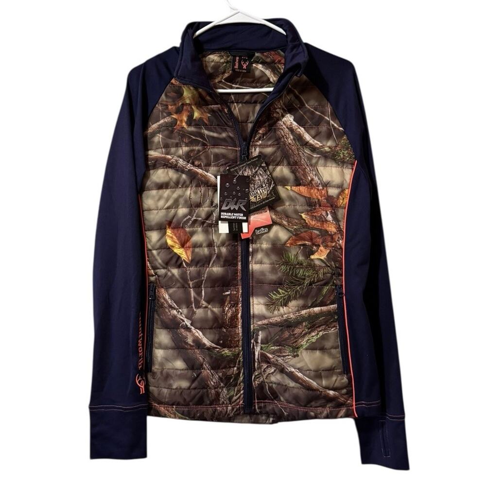 Huntworth Jacket Women M Oak Tree Evo Full Zip Jacket Hunting Outdoor Country NW